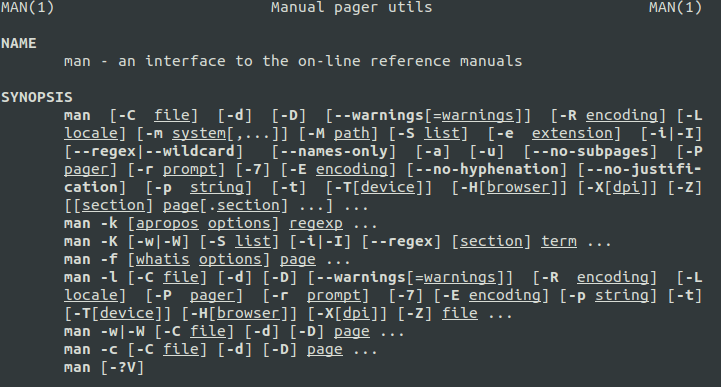 linux-commands-man-man