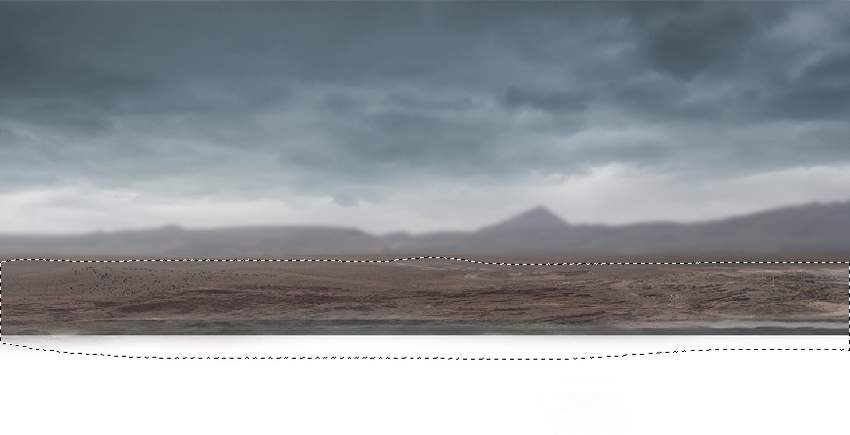 landscape gaussian blur masking