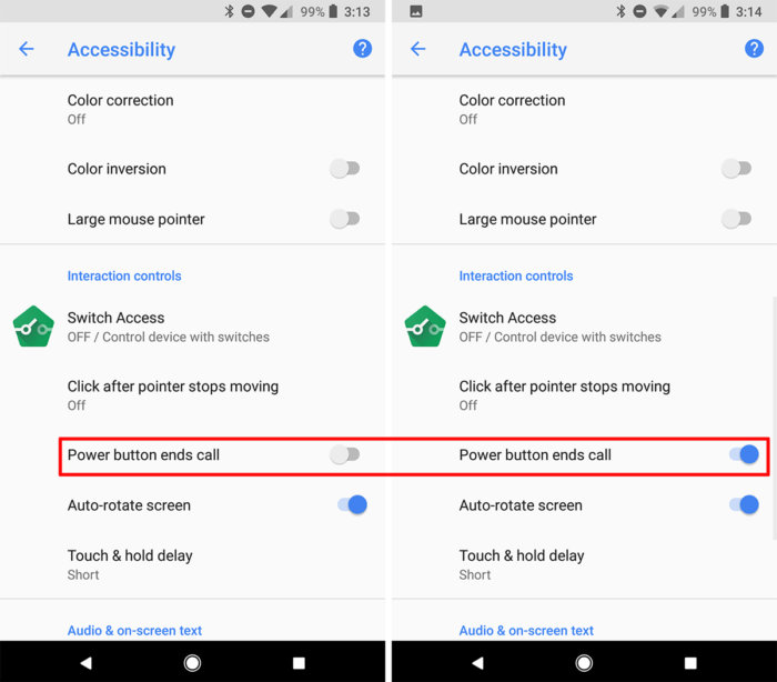 google pixel power button phone