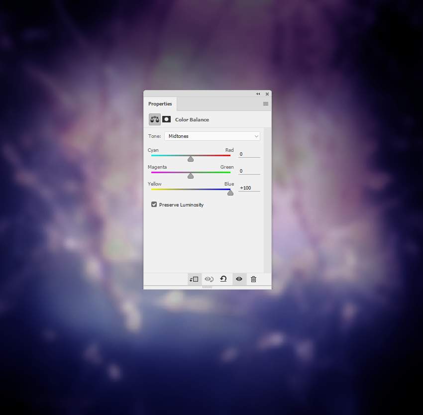 background color balance
