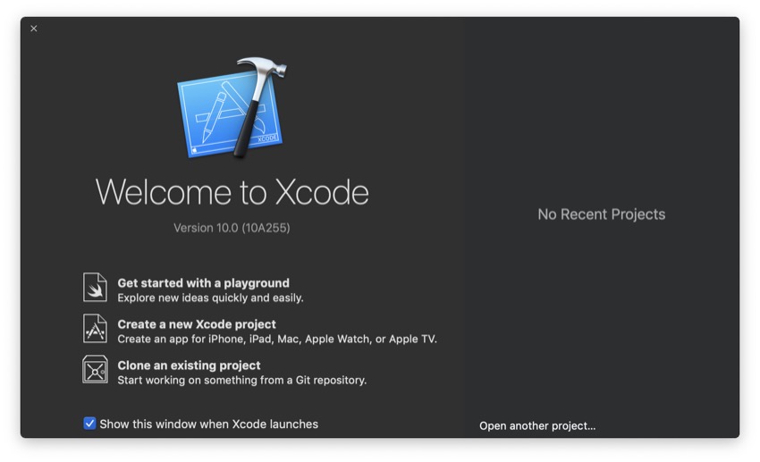 Figure 3 Open Xcode