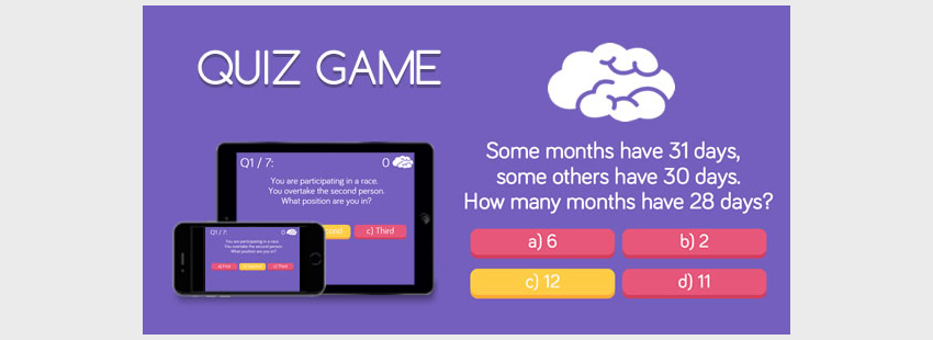 Quiz Game - HTML5 Game