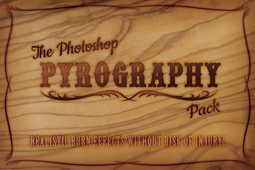 The Photoshop Pyrography Pack