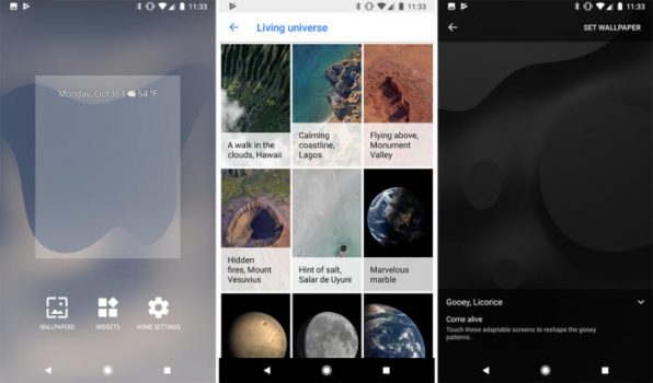 google pixel live wallpaper